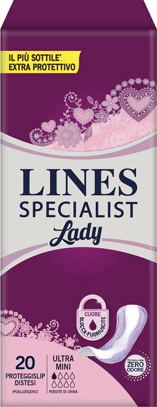 Lines Specialist Lady Assorbenti Femminili Ultra Mini 20 pezzi