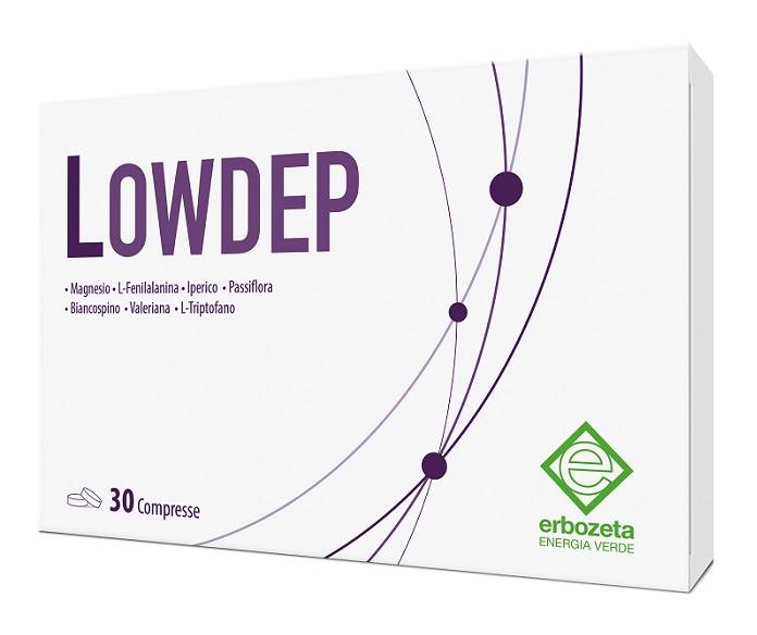 Erbozeta Lowdep Integratore Benessere Mentale 30 Compresse