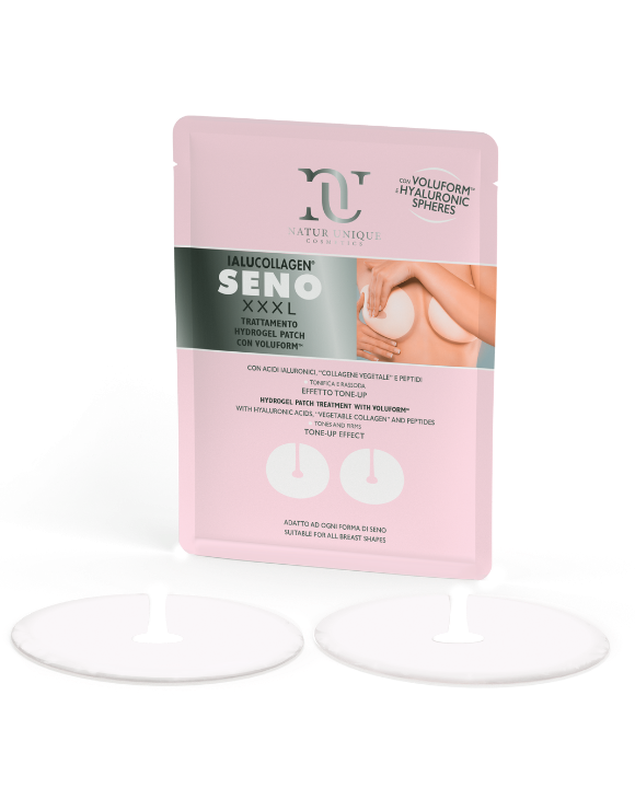 Natur Unique Ialucollagen Seno Xxxl Trattamento Hydrogel Patch 2 X 8,5 G