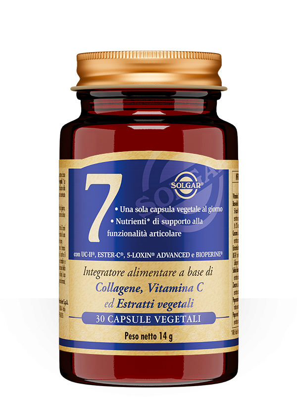 Solgar 7 Integratore per il Benessere Articolare 30 Capsule Vegetali