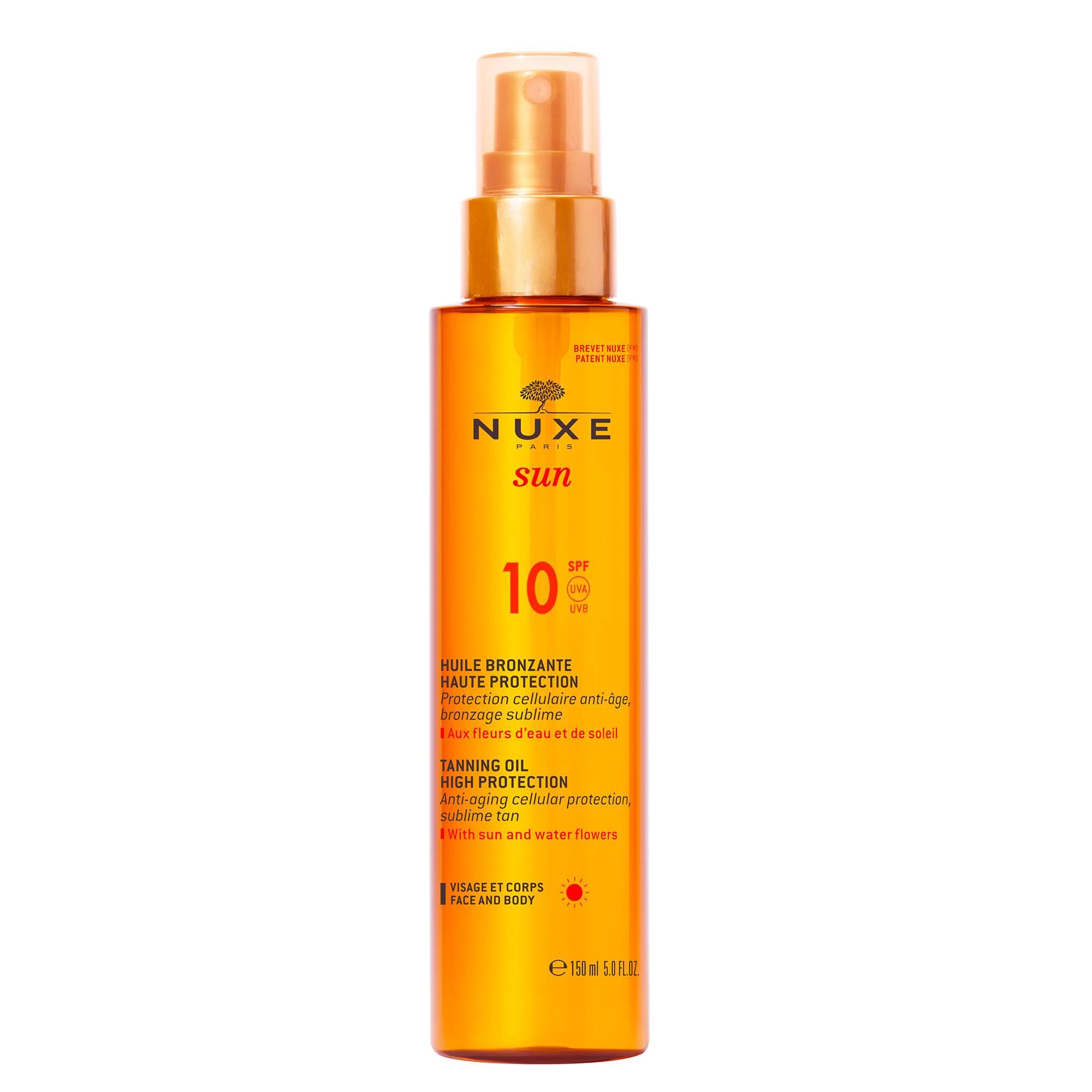 Nuxe Sun Olio Solare Viso e Corpo SPF10 150ml