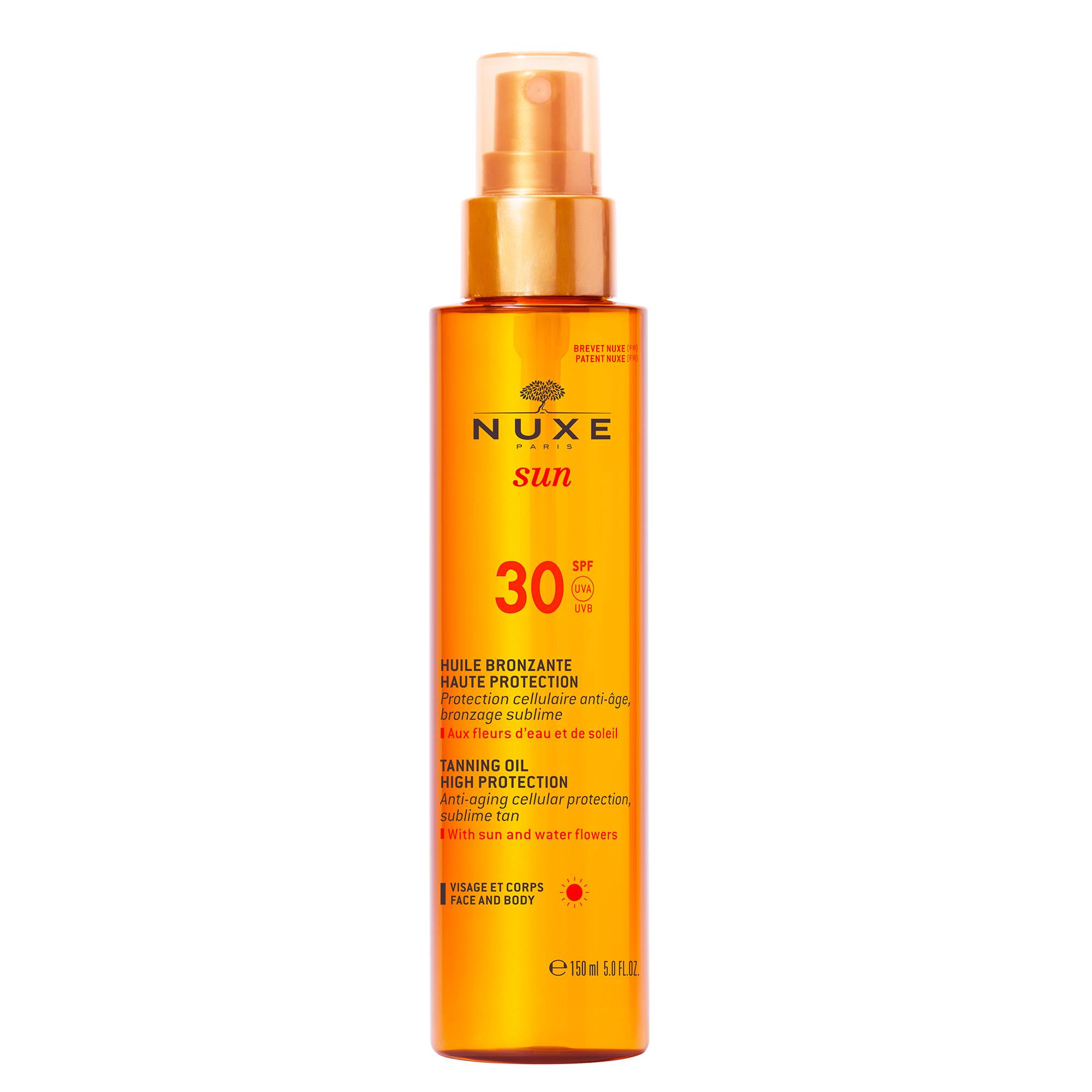 Nuxe Sun Olio Solare Viso e Corpo SPF30 150ml