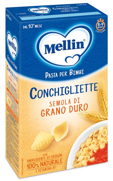 Mellin Conchigliette 100% Semola di Grano Duro 280 G