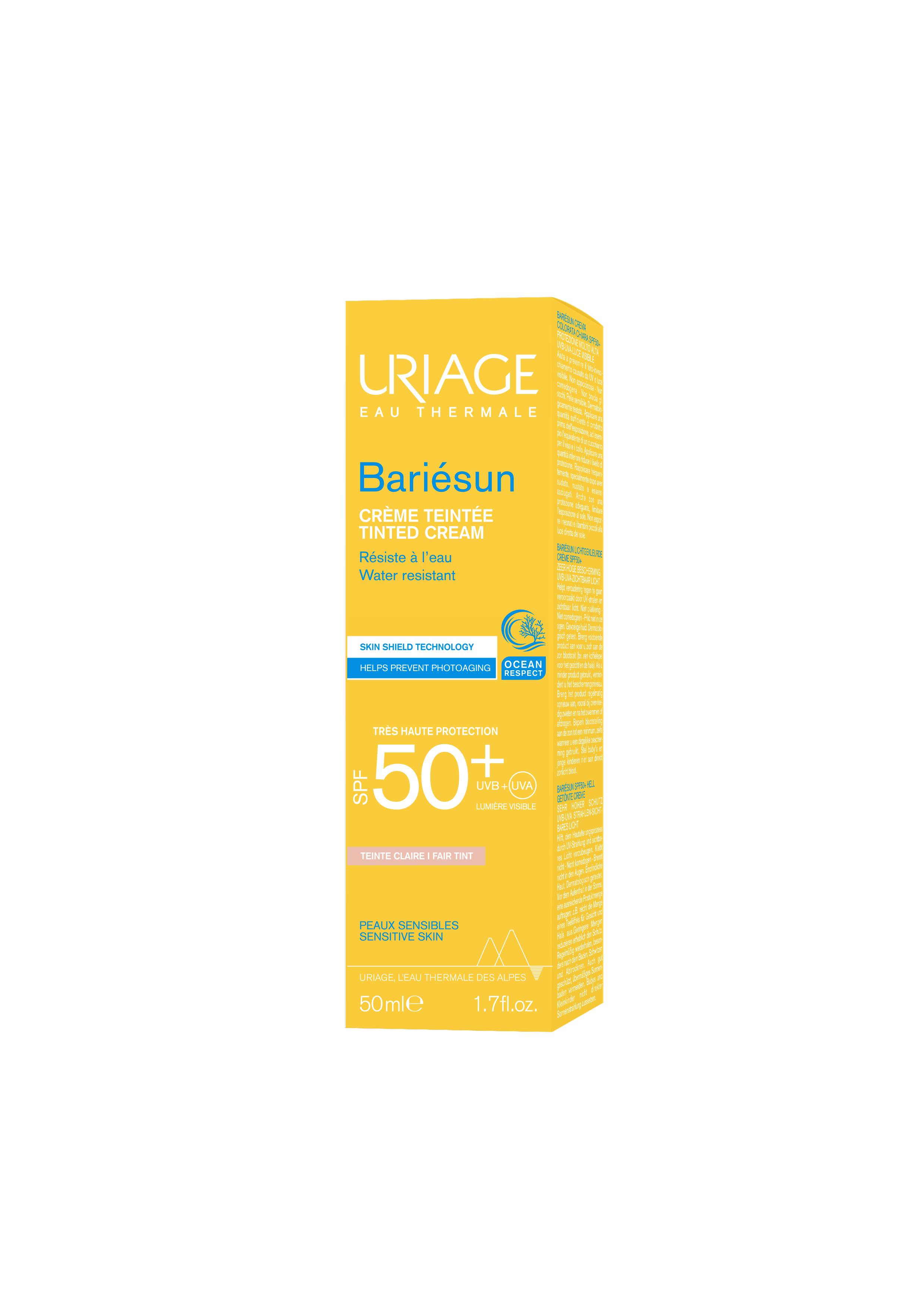 Uriage Bariésun Crema Colorata Chiara SPF50+ Viso 50 ml