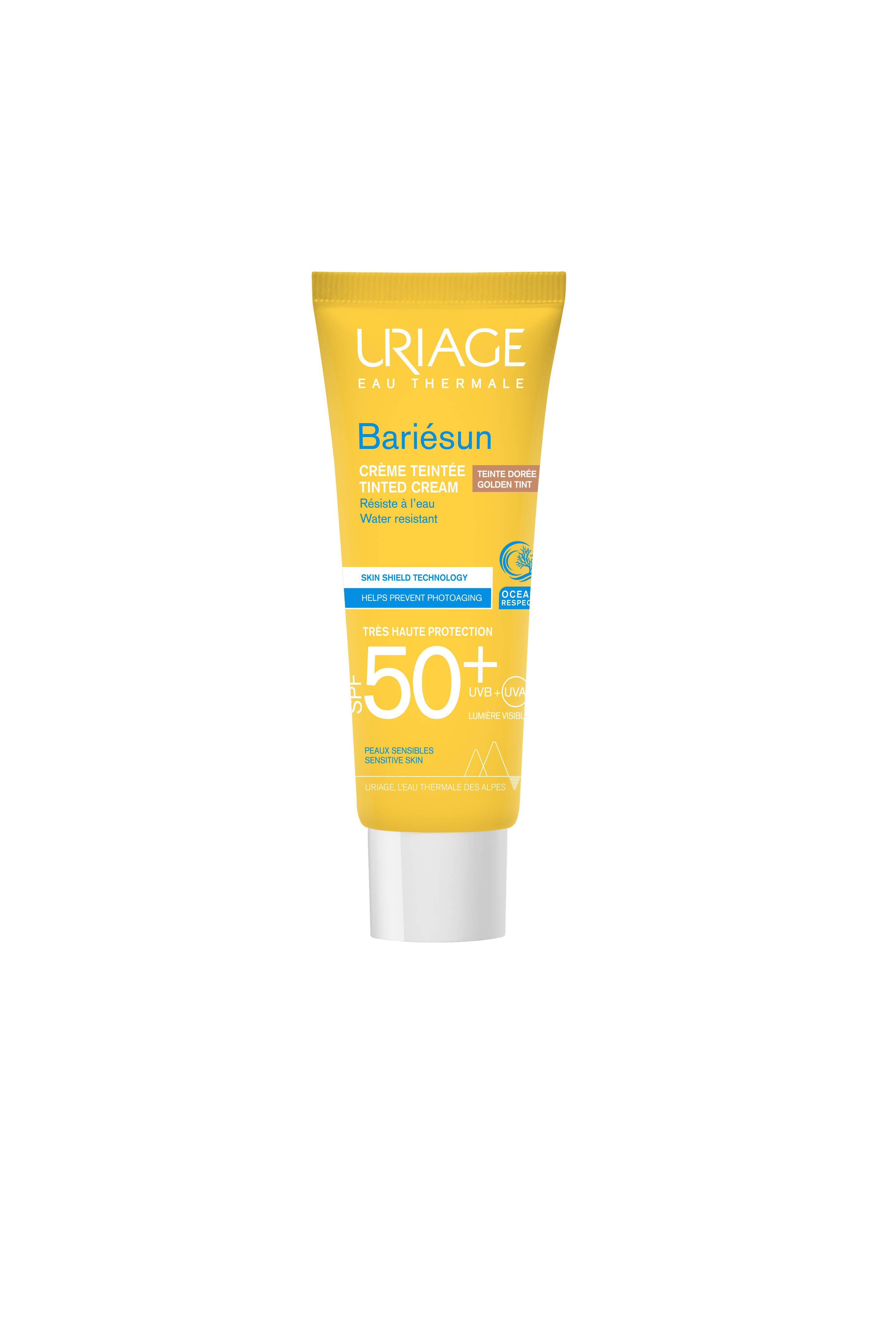 Uriage Bariésun Crema Colorata Dorata SPF50+ Viso 50 ml