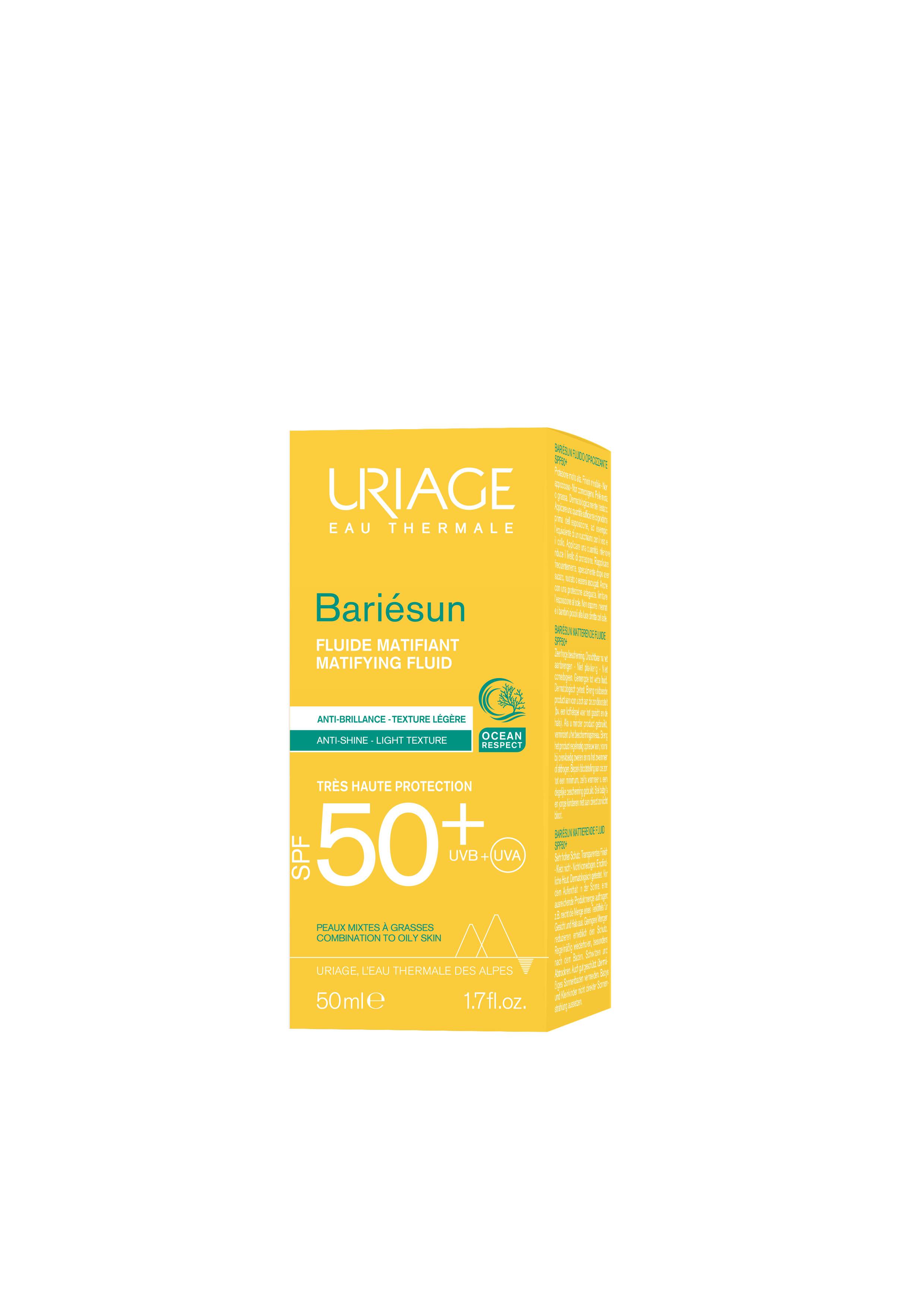 Uriage Bariésun Fluido MAT SPF50+ Viso 50 ml
