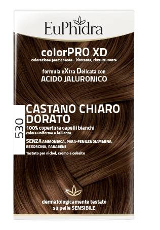 Euphidra Colorpro XD Gel Colorante Capelli 530 Castano Chiaro Dorato