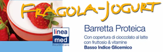 Lineamed Barretta Proteica Fragola e Yogurt 50 g