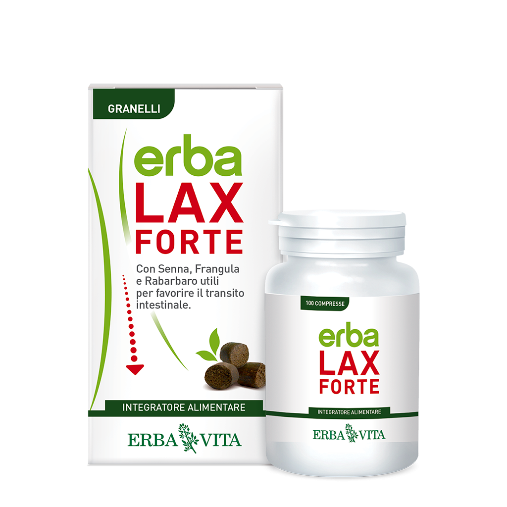 Erbalax Forte Granelli Integratore Benessere Intestinale 30 G