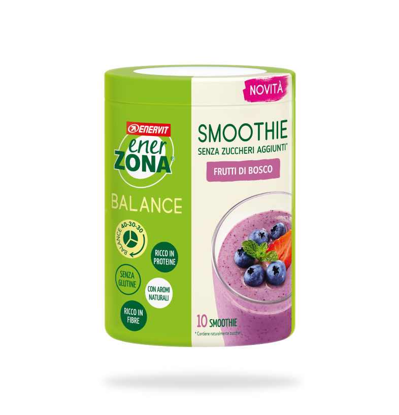 EnerZona Smoothie Frutti di Bosco Proteico 300 g
