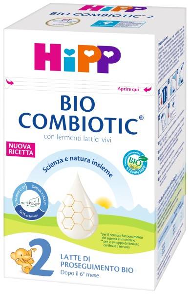 Hipp Bio Combiotic 2 Latte di Proseguimento 600 grammi