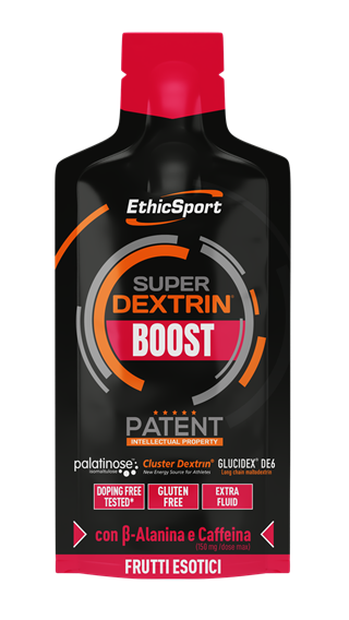 EthicSport Super Dextrin Boost Integratore Energetico Frutti Esotici 30 Ml