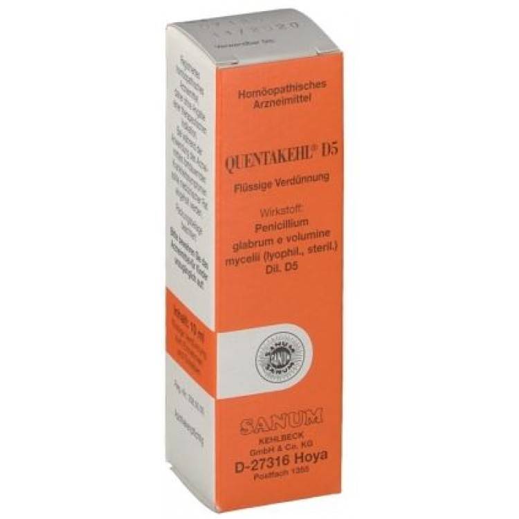 Sanum Quentakehl D5 Medicinale Omeopatico Gocce 10 ml