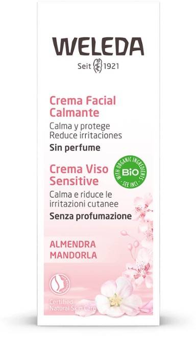 Weleda Crema Viso Sensitive Mandorla Contro Irritazioni 30 ml