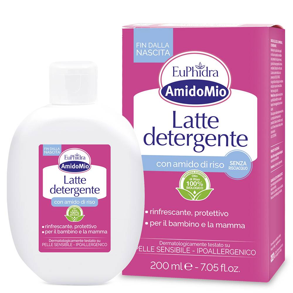 Euphidra AmidoMio Latte Detergente Senza Risciacquo 200 ml