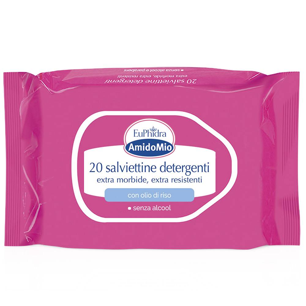 Euphidra AmidoMio Salviettine detergenti per bambini 20 pezzi