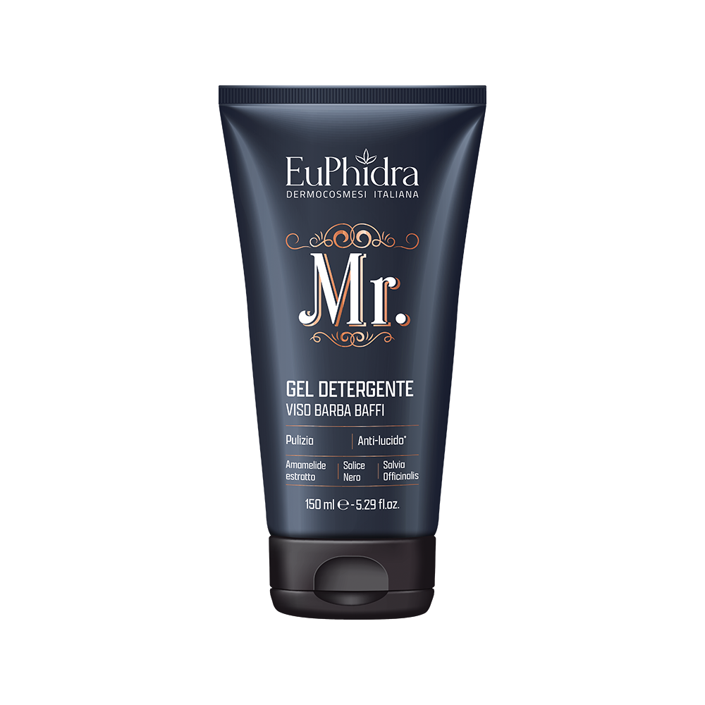 Euphidra Mr Detergente Viso Barba Baffi 150 Ml