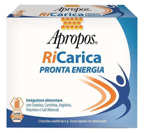 Apropos RiCarica Pronta Energia contro Stanchezza 12 bustine