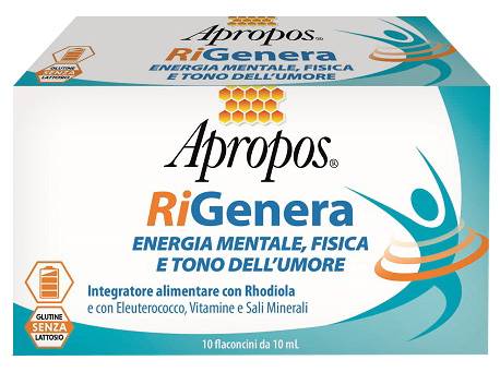 Apropos RiGenera Energia Fisica e Mentale 10 flaconcini