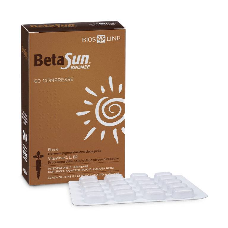 Bios Line Beta Sun Bronze Integratore per l'Abbronzatura 60 Compresse
