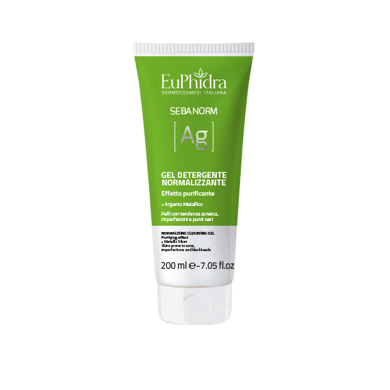 Euphidra Sebanorm AG Gel Detergente Normalizzante 200 ml
