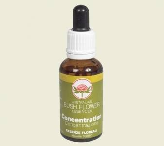 Australian Bush Flower Concentration Fiori Australiani contro Disattenzione e Confusione