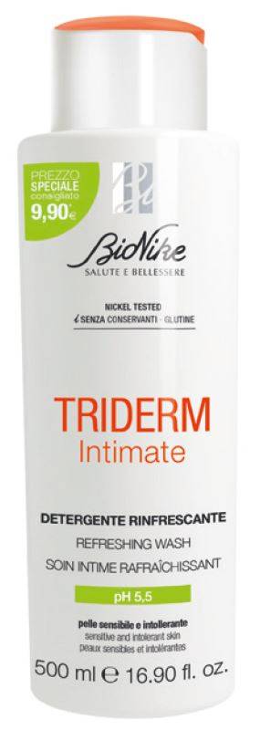 Bionike Triderm Intimate Rinfrescante Detergente Intimo 500 ml