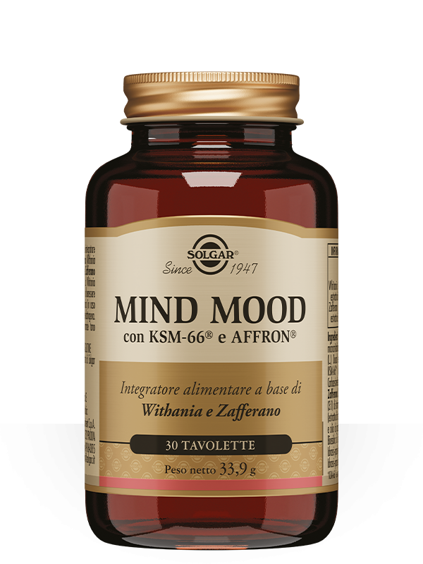 Solgar Mind Mood Integratore Benessere Mentale 30 Tavolette