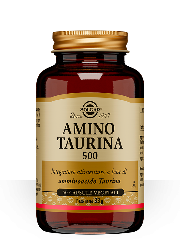 Solgar Amino Taurina 500 50 Capsule Vegetali