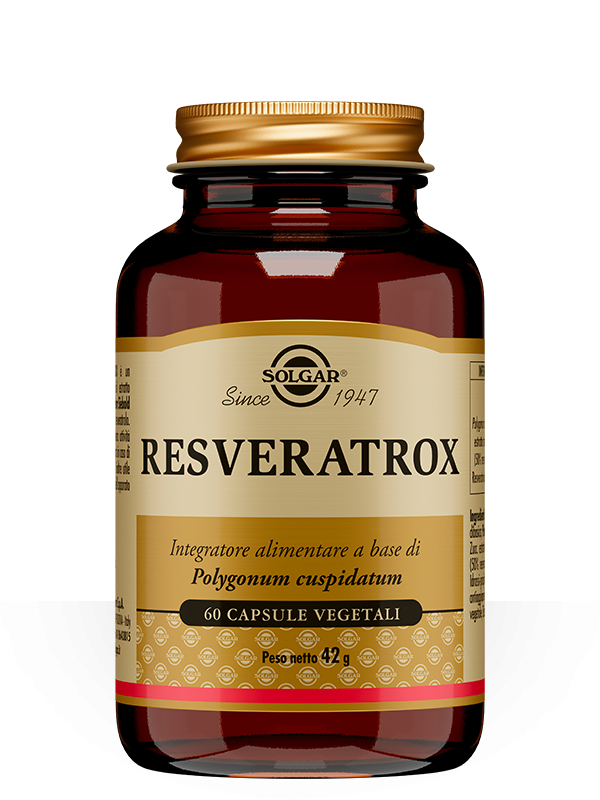 Solgar Resveratrox Integratore Resveratrolo 60 capsule