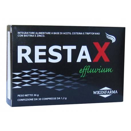 Wikenfarma Restax Effluvium Integratore Perdita Capelli 30 compresse