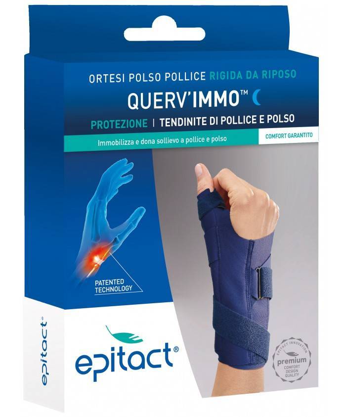 Epitact Querv'Immo Tendinite Di De Quervain Tutore Polso/Pollice Destro Large