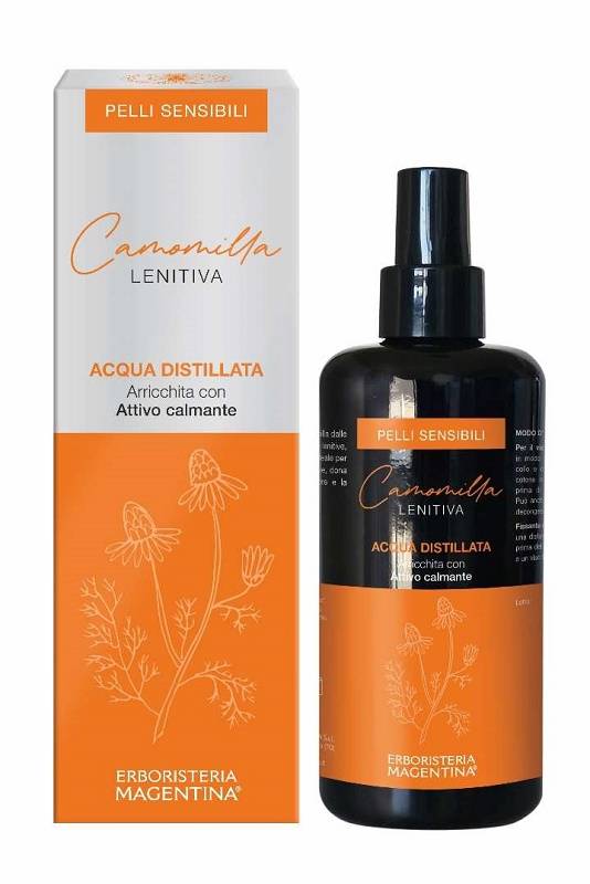 Erboristeria Magentina Acqua Distillata Camomilla Matricaria per Arrossamenti 200 ml