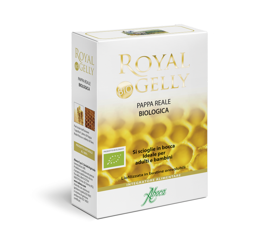 Aboca Royal Gelly Bio Pappa Reale Bustine Orosolubili