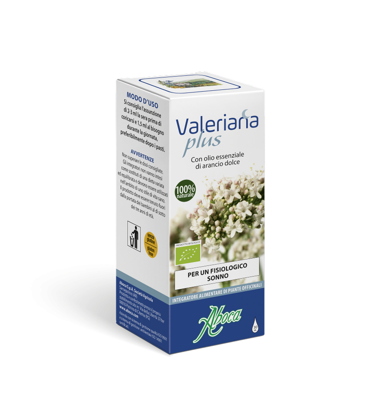Aboca Valeriana Plus Gocce Integratore per il Buon Riposo 30 ml