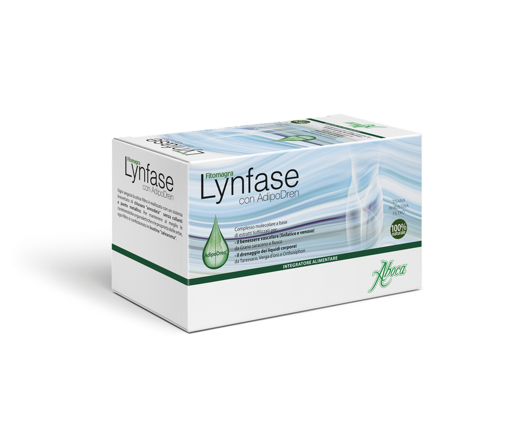 Aboca Fitomagra Lynfase Tisana Integratore Drenante
