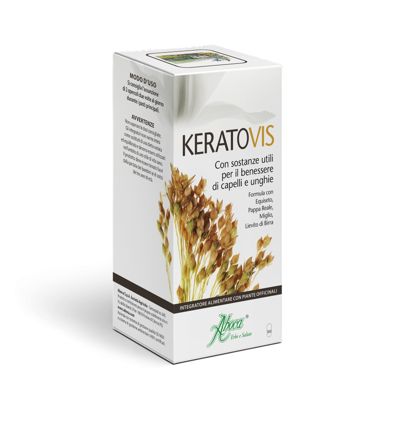 Aboca Keratovis Integratore per Unghie e Capelli