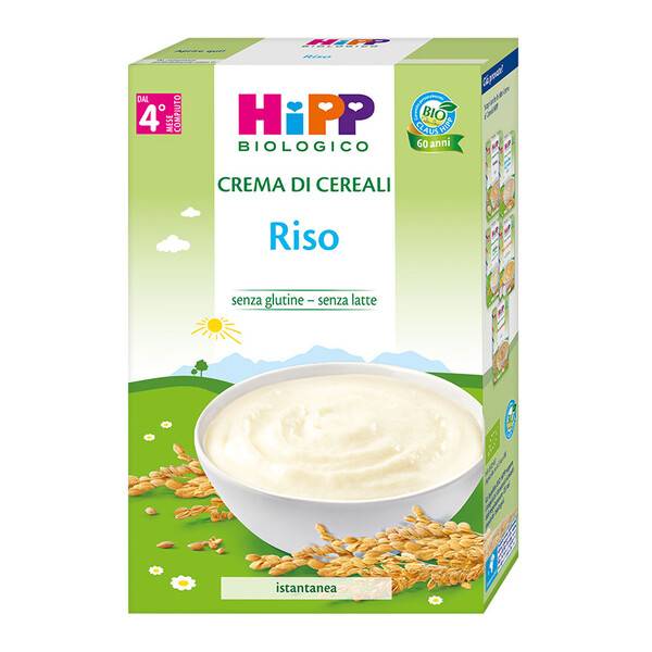 Hipp Bio Crema Cereali Riso dal 4 Mese 200 G