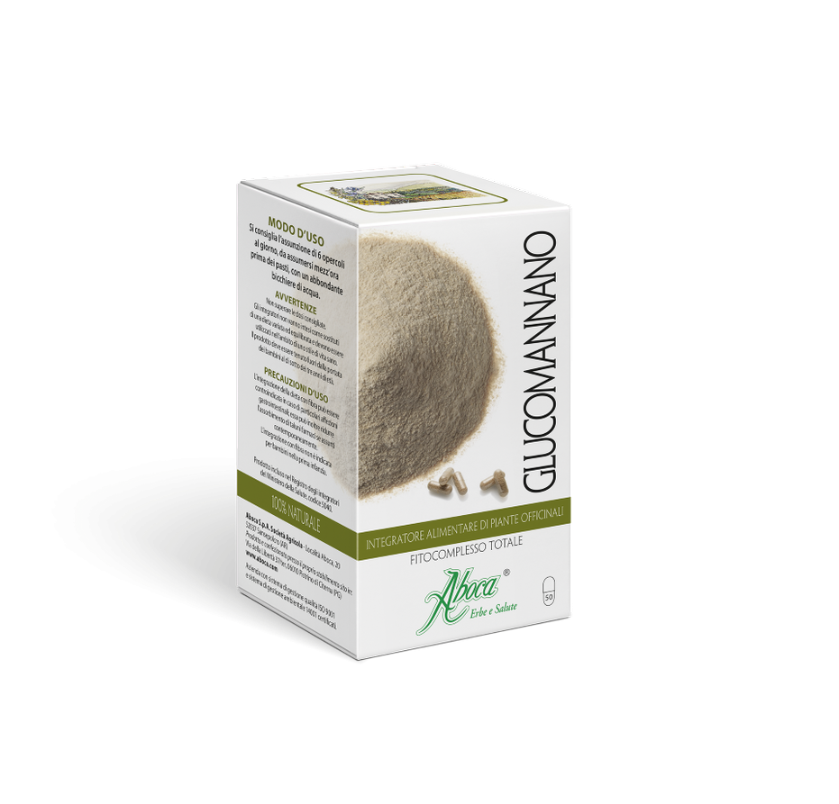 Aboca Glucomannano Integratore per Dimagrire
