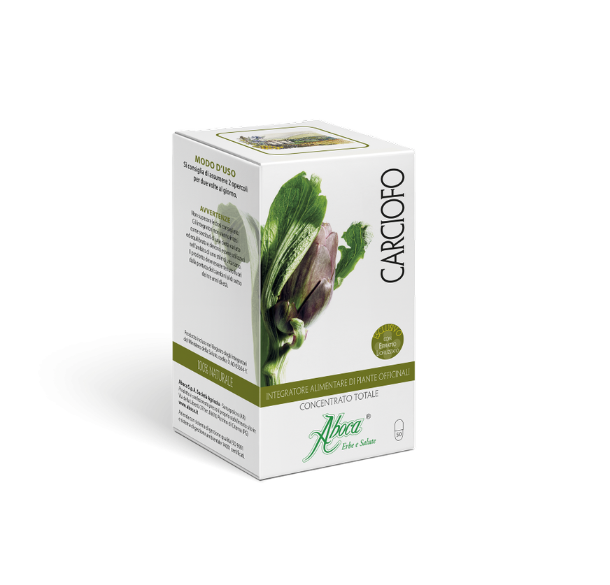 Aboca Carciofo Integratore per il Fegato 50 Opercoli