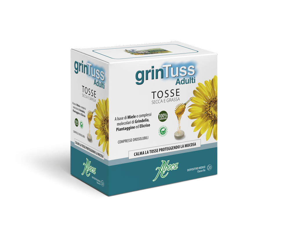 Aboca Grintuss Adulti Compresse per la Tosse