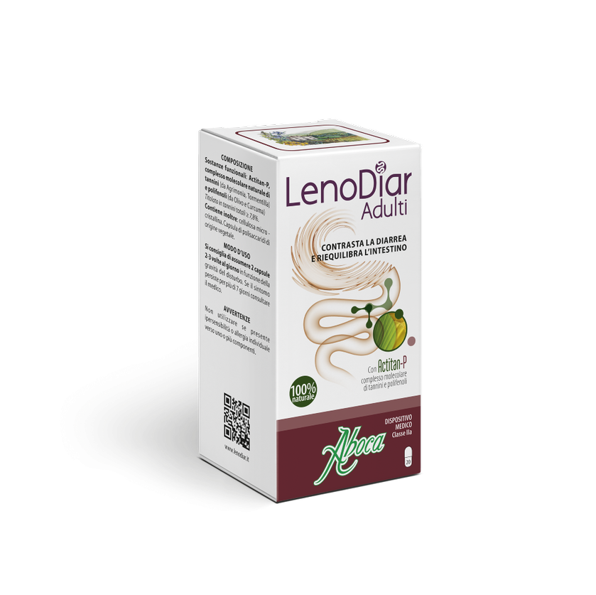 Aboca Lenodiar Adulti Integratore per Contrastare la Diarrea