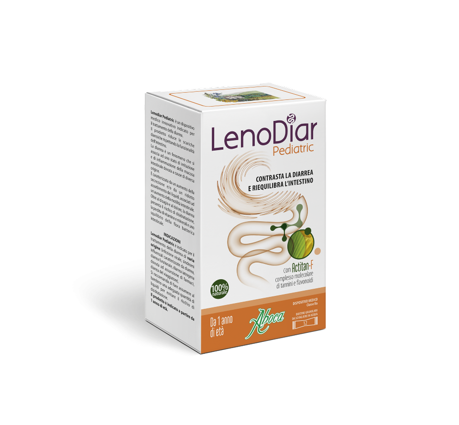 Aboca Lenodiar Pediatric Integratore per Contrastare la Diarrea