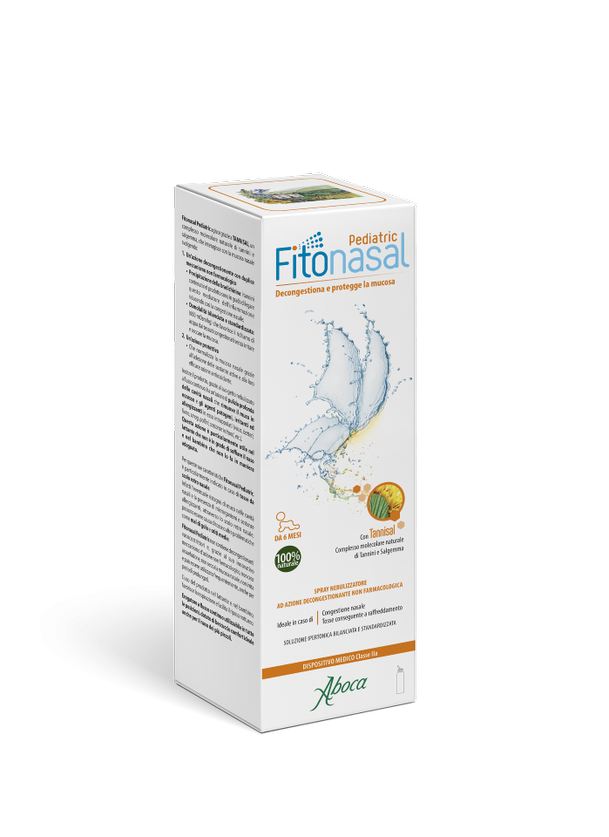 Aboca Fitonasal Pediatric Nebulizzatore Spray Decongestionante 125 ml