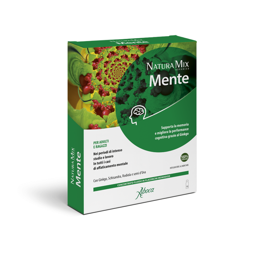 Aboca Natura Mix Advanced Mente Integratore Per La Memoria