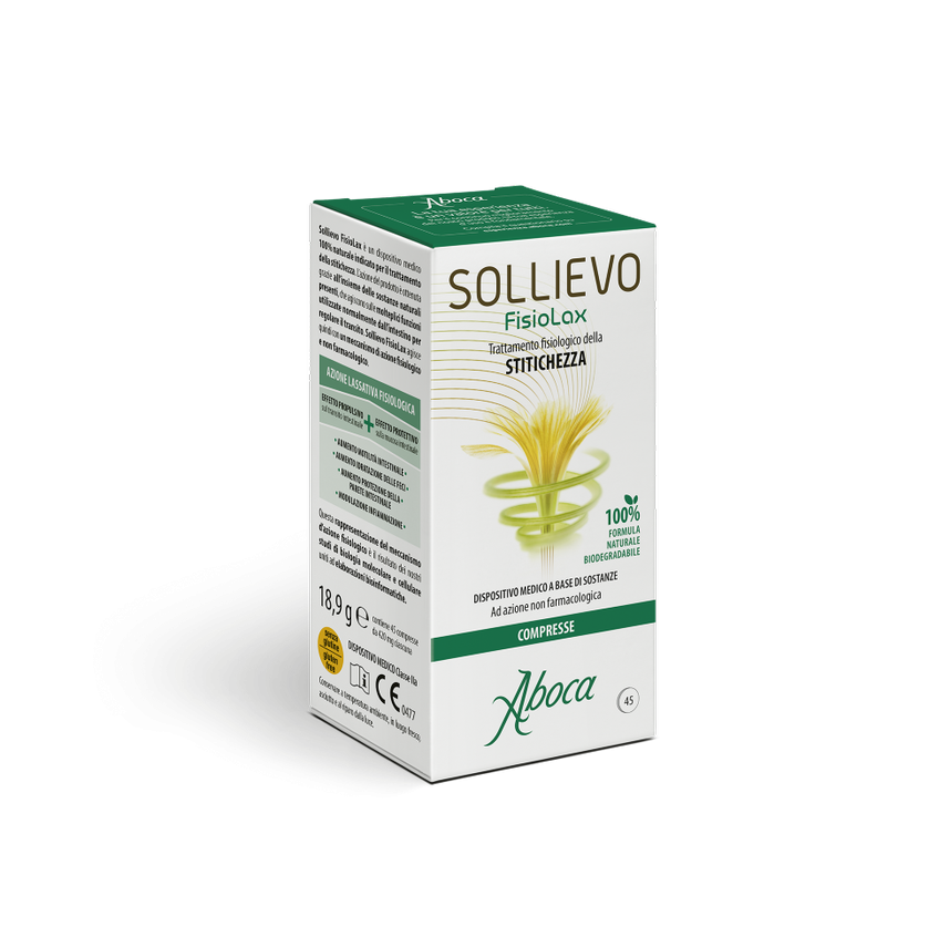 Aboca Fisiolax Sollievo Stitichezza 45 compresse