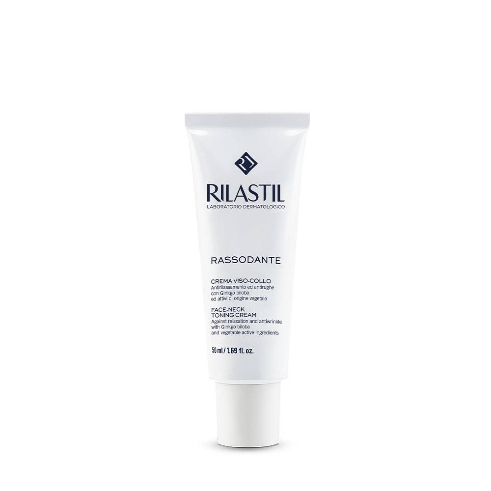 Rilastil Rassodante Crema Viso e Collo Tonificante Antirughe 50 ml