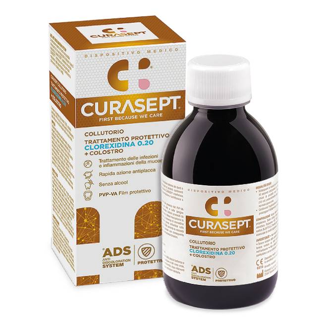 Curasept Collutorio Ads Dna Collutorio Trattamento Protettivo 200 ml