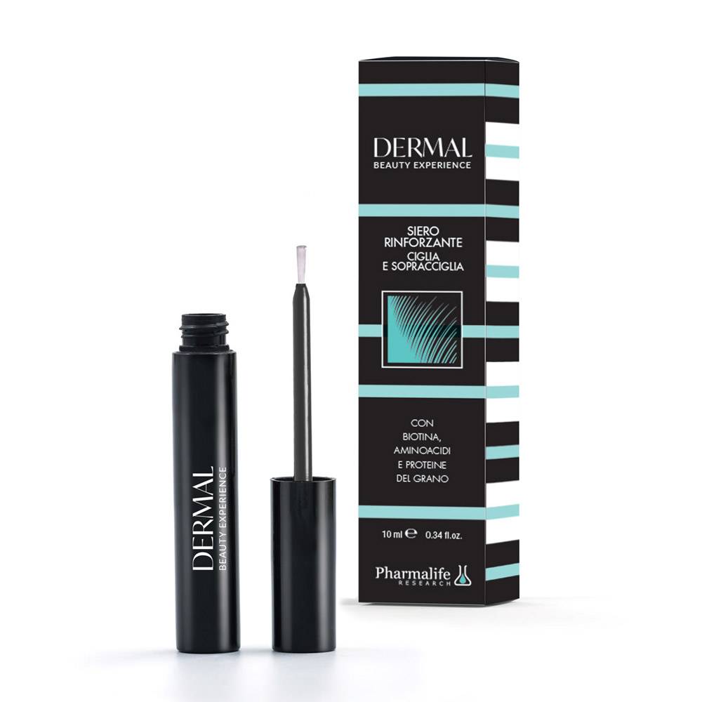 Dermal Mascara Siero rinforzante per ciglia e sopracciglia 10 ml