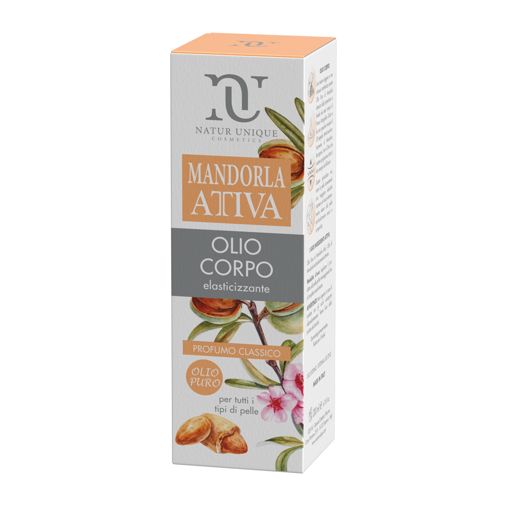 Natur Unique Mandorla Attiva Olio Corpo Elasticizzante Profumo Classico 200 Ml